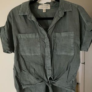 Cloth and Stone (Anthropologie) tie top